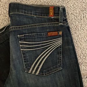 7 For All Mankind Dojo Jeans - Size 27